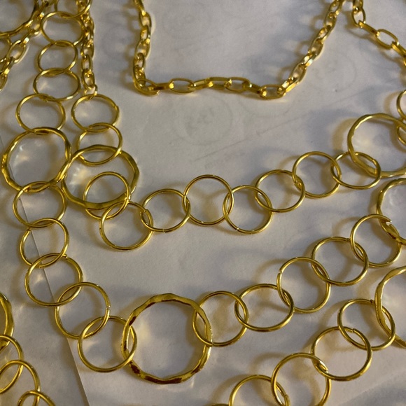 5 layer hoop necklace - Picture 6 of 11